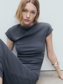 Сукня міді MANGO модель 87995741_92 Фото