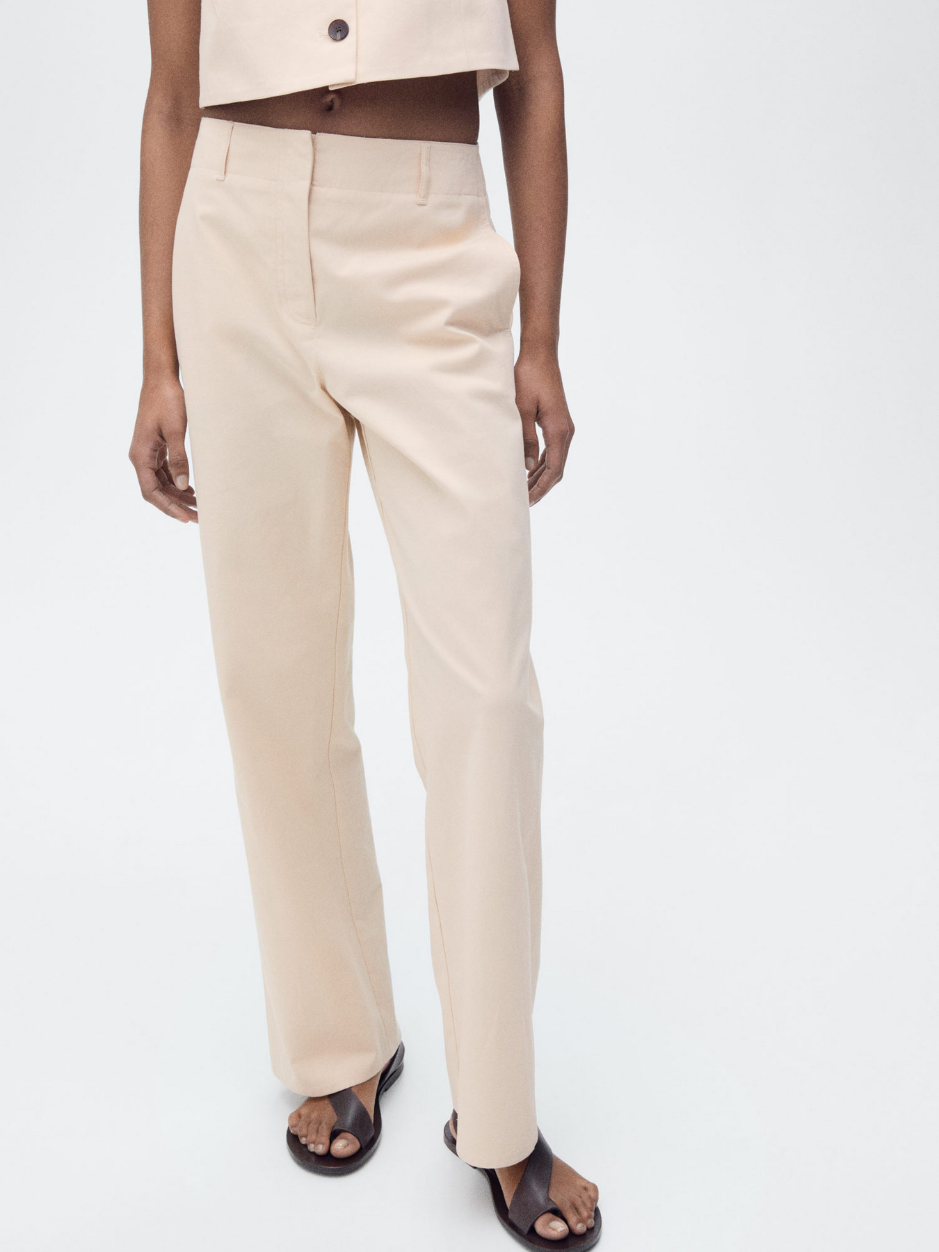 Штани класичні MANGO модель 87086359_5 Фото