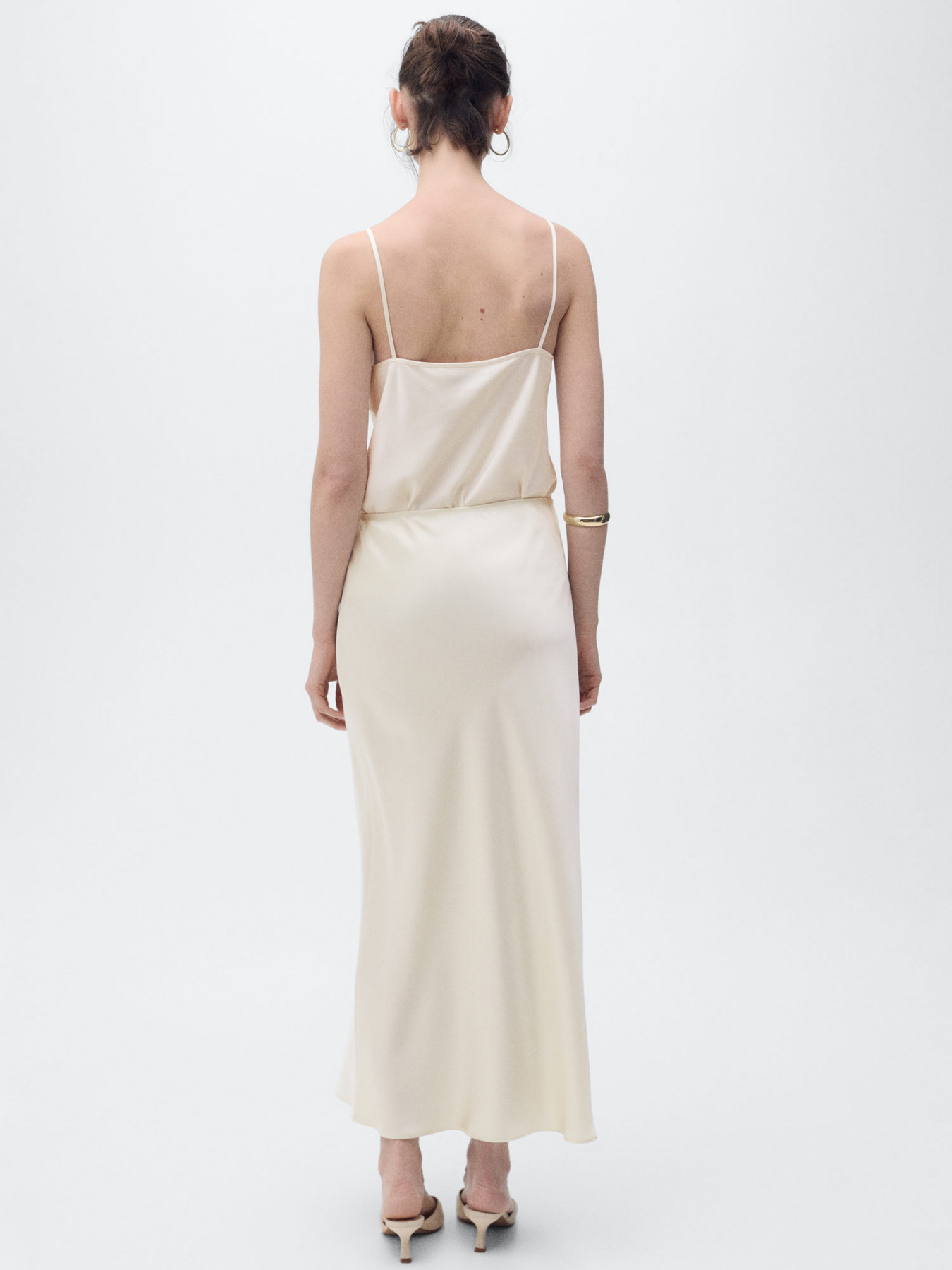 Спідниця міді MANGO модель 87096716_5 Фото