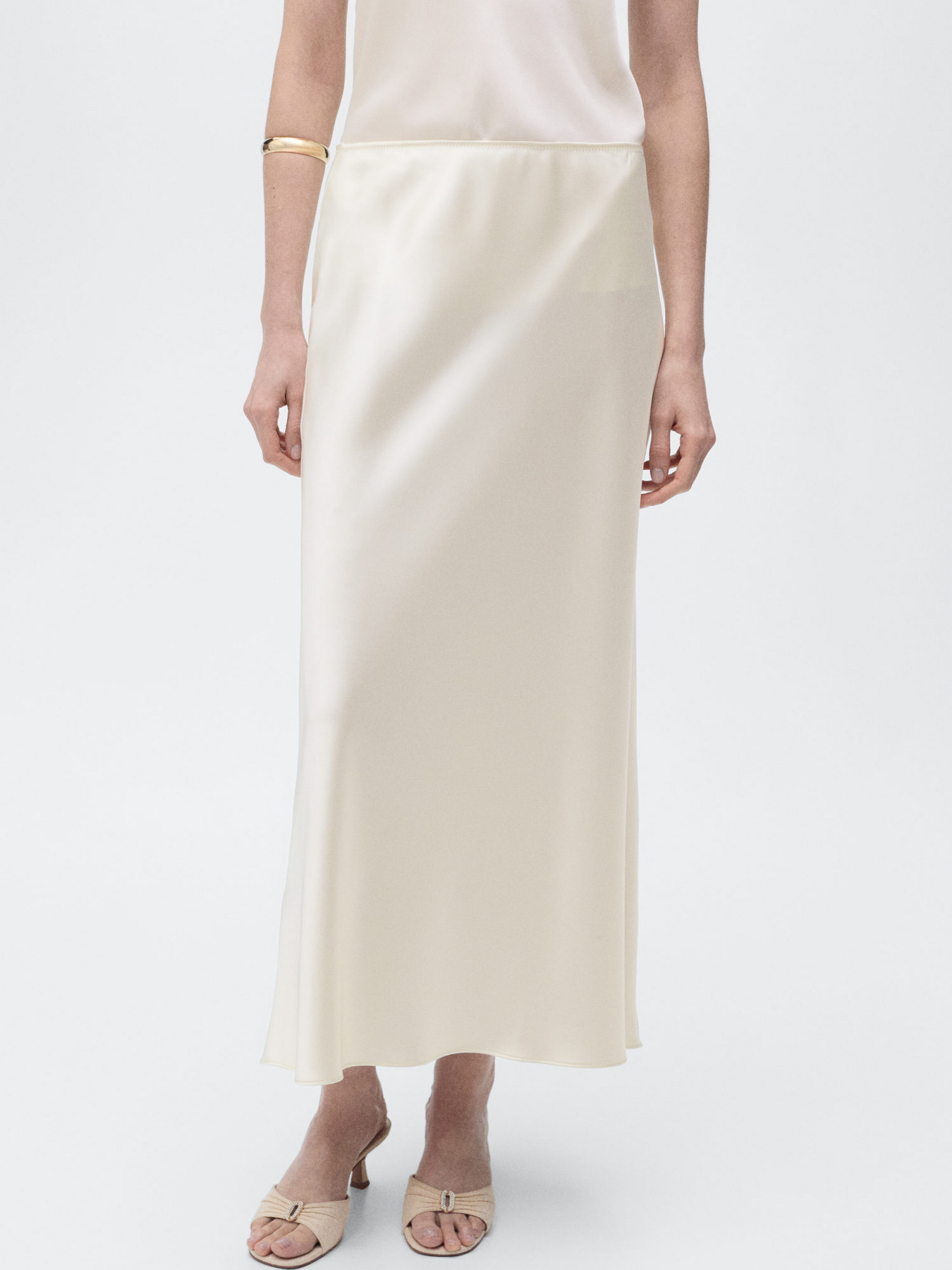 Спідниця міді MANGO модель 87096716_5 Фото