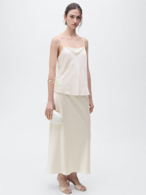 Спідниця міді MANGO модель 87096716_5 Фото