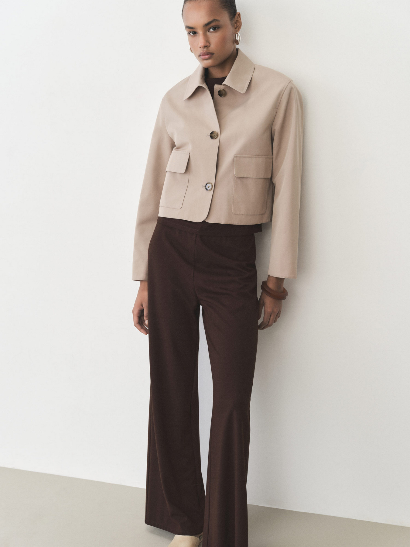 Брюки повседневные MANGO модель 87075755_32 Фото