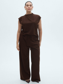 Повседневные штаны MANGO модель 87075755_32 Фото