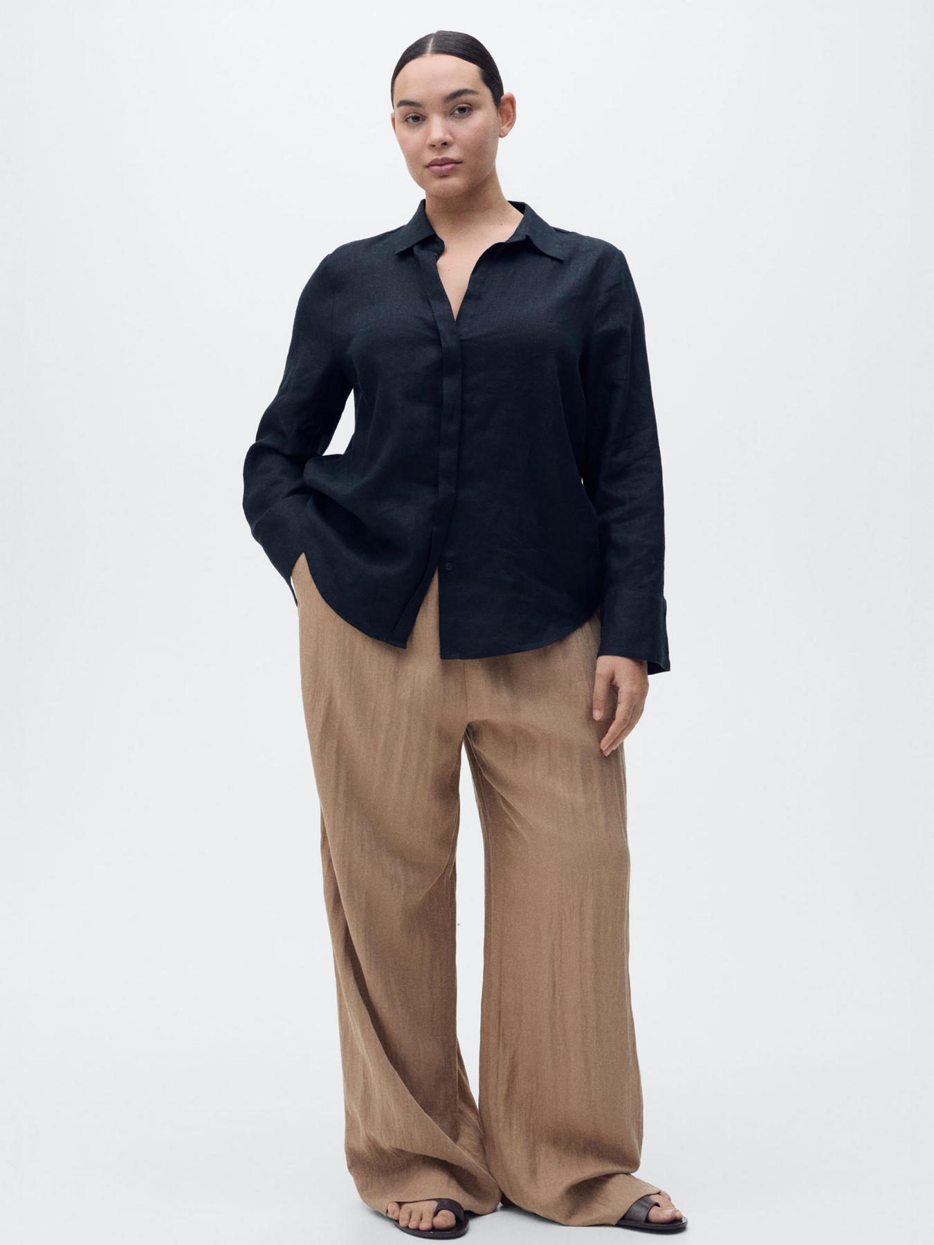 Повсякденні штани MANGO модель 87076360_34 Фото