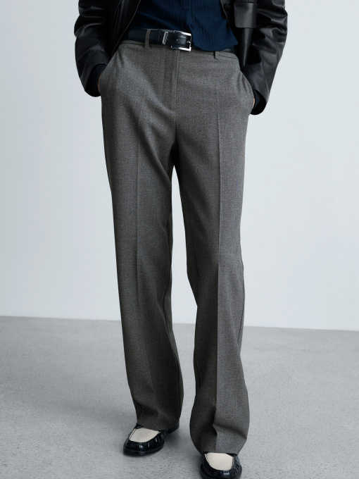 Классические штаны MANGO модель 87081511_92 Фото