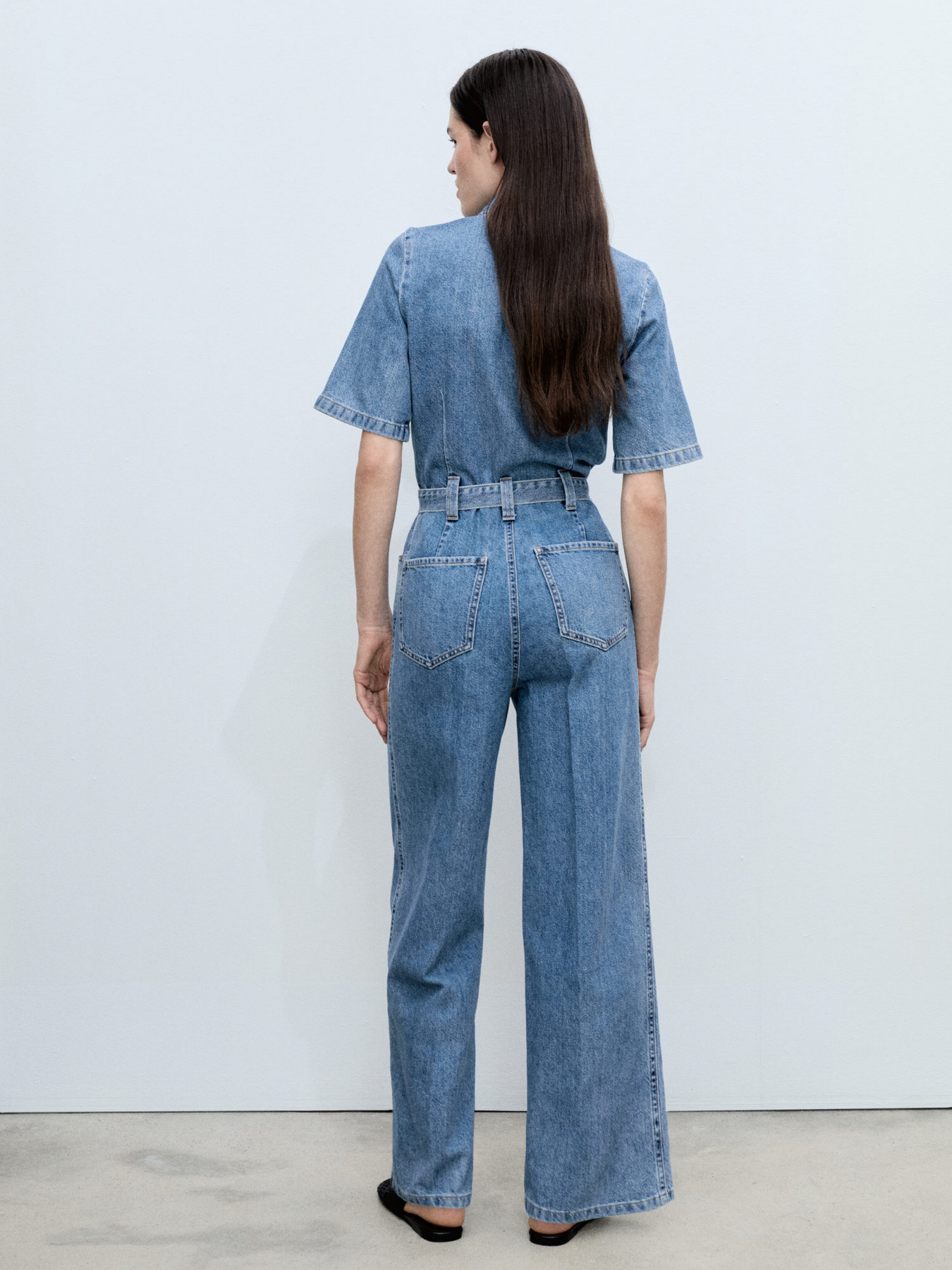 Джинсовый комбинезон MANGO модель 87085739_TM Джинсовый комбинезон MANGO модель 87085739_TM Фото