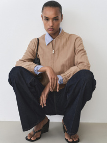 Бомбер MANGO модель 87096358_34 Фото