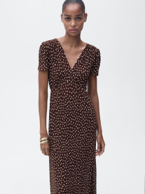 Сукня міді MANGO модель 87087165_30 Фото