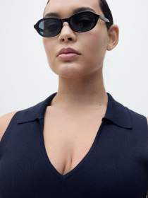 Сукня міді MANGO модель 87097185_56 Фото