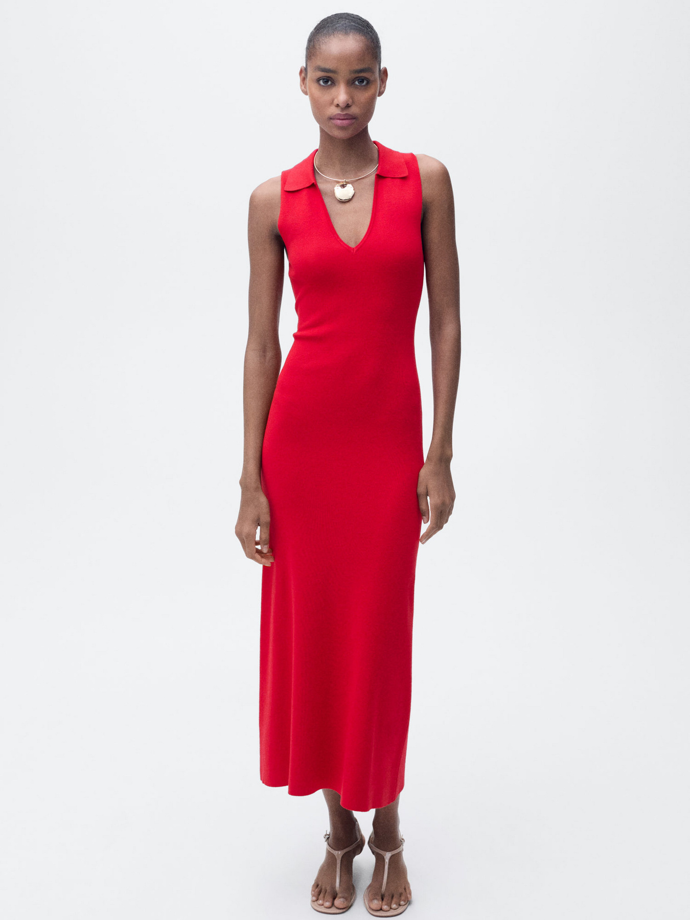 Сукня міді MANGO модель 87097185_70 Фото