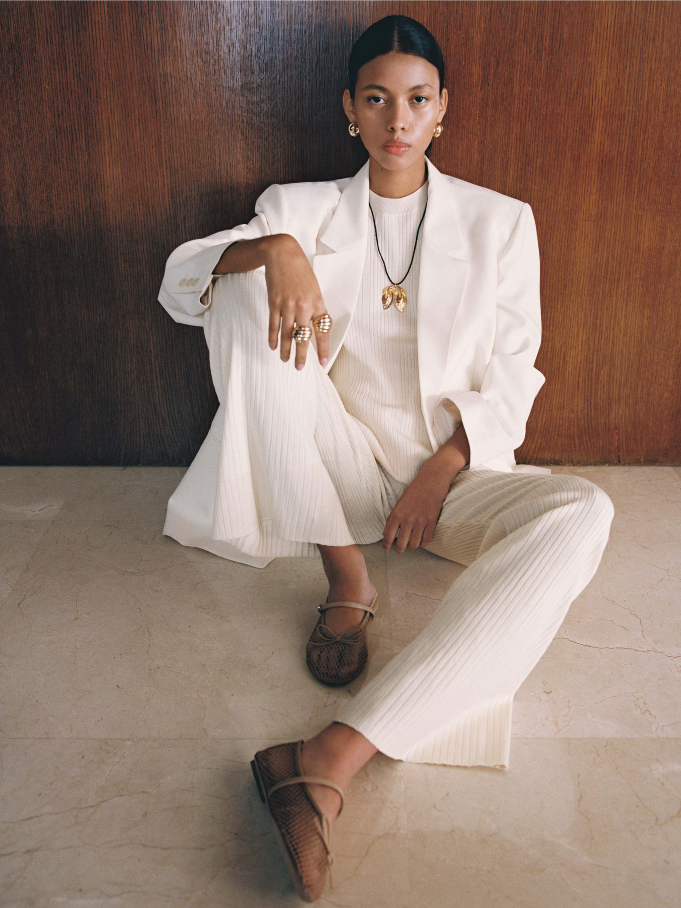 Балетки MANGO модель 87014069_80 Фото