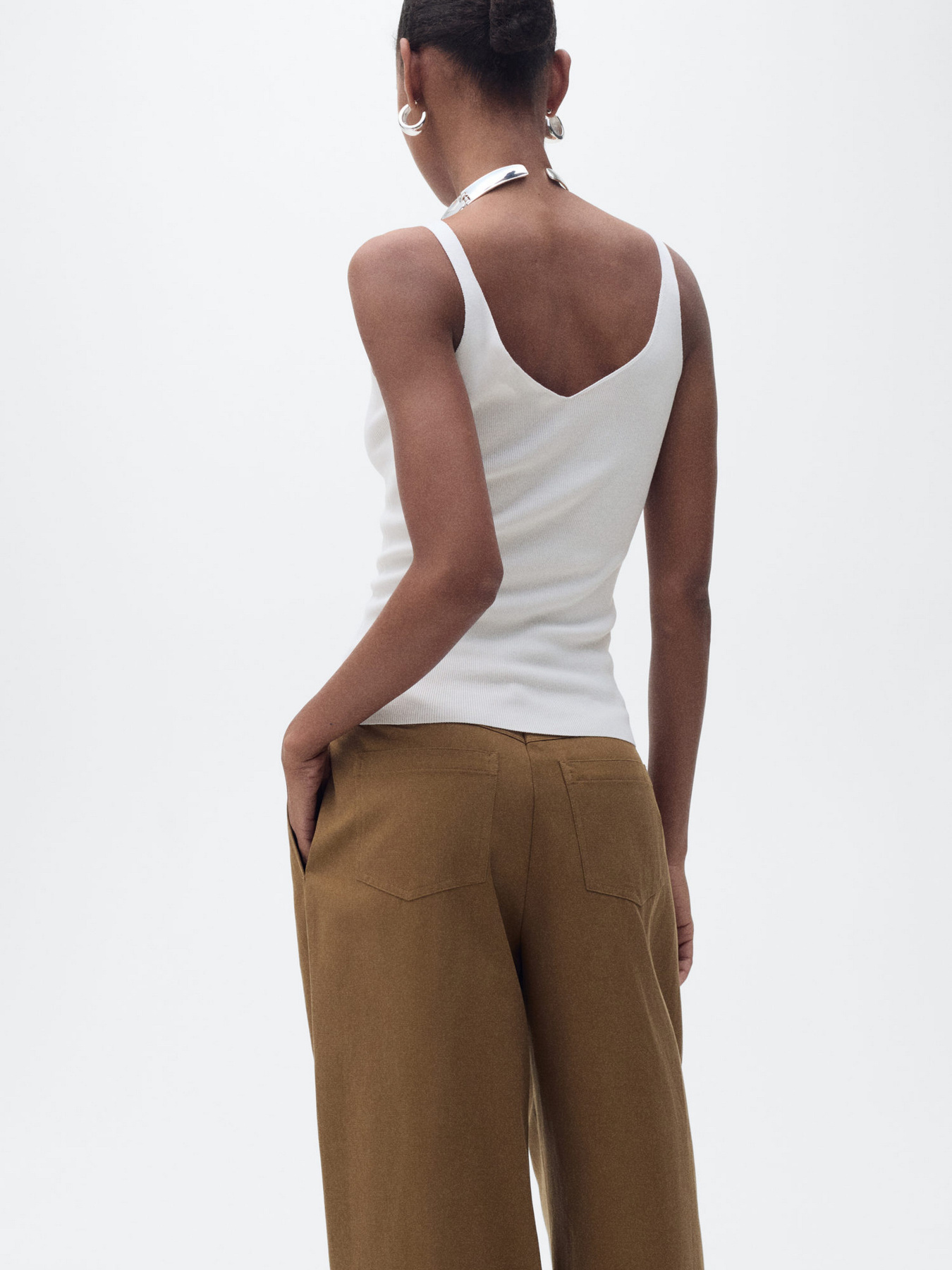 Майка MANGO модель 87037184_5 Фото