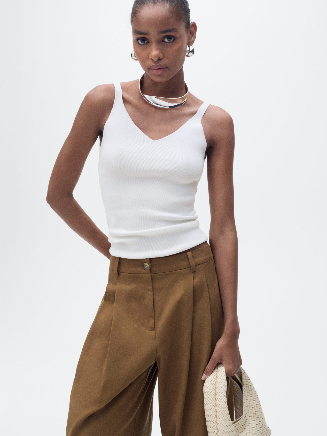 Майка MANGO модель 87037184_5 Фото