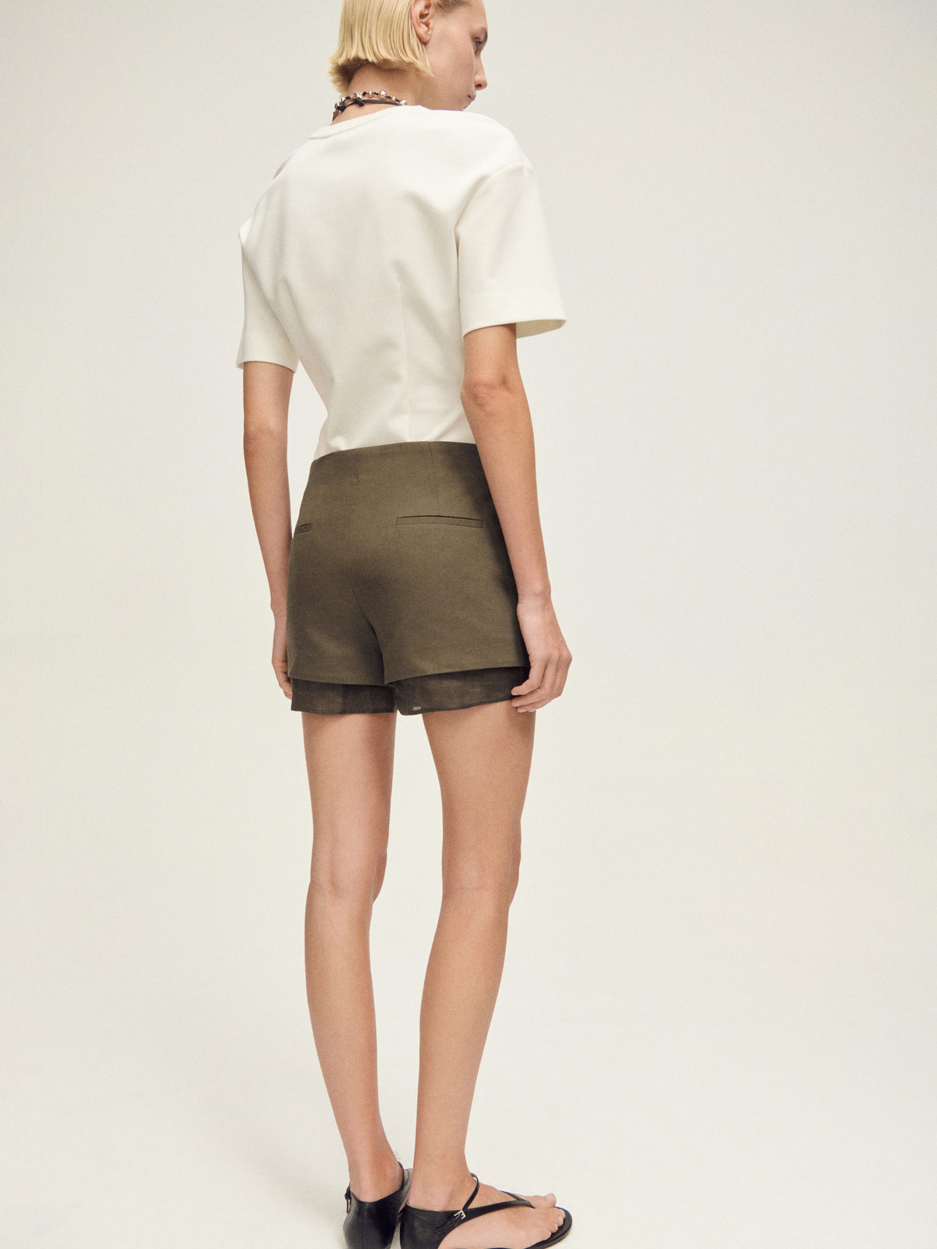 Шорти MANGO модель 87057717_8 Фото