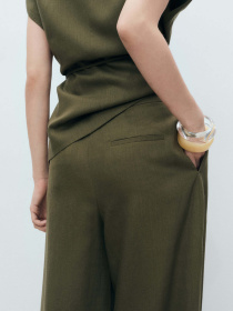 Штани класичні MANGO модель 87058641_37 Фото