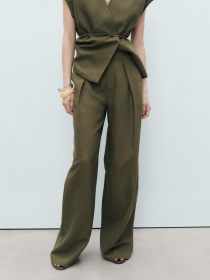 Брюки классические MANGO модель 87058641_37 Фото