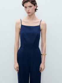 Джинсовый комбинезон MANGO модель 87088641_TO Фото