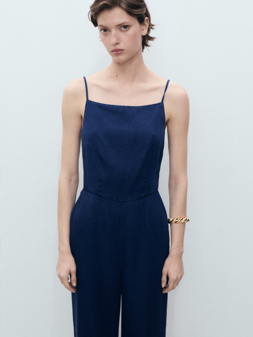 Джинсовый комбинезон MANGO модель 87088641_TO Фото