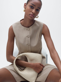 Жилет MANGO модель 87027187_35 Фото