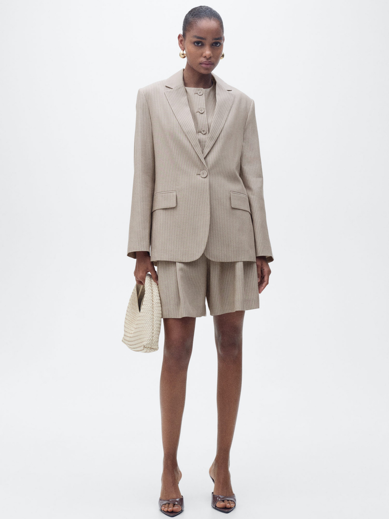 Пиджак MANGO модель 87097186_35 Фото