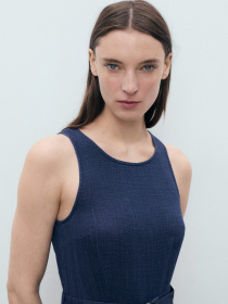 Джинсовый комбинезон MANGO модель 87098642_57 Фото