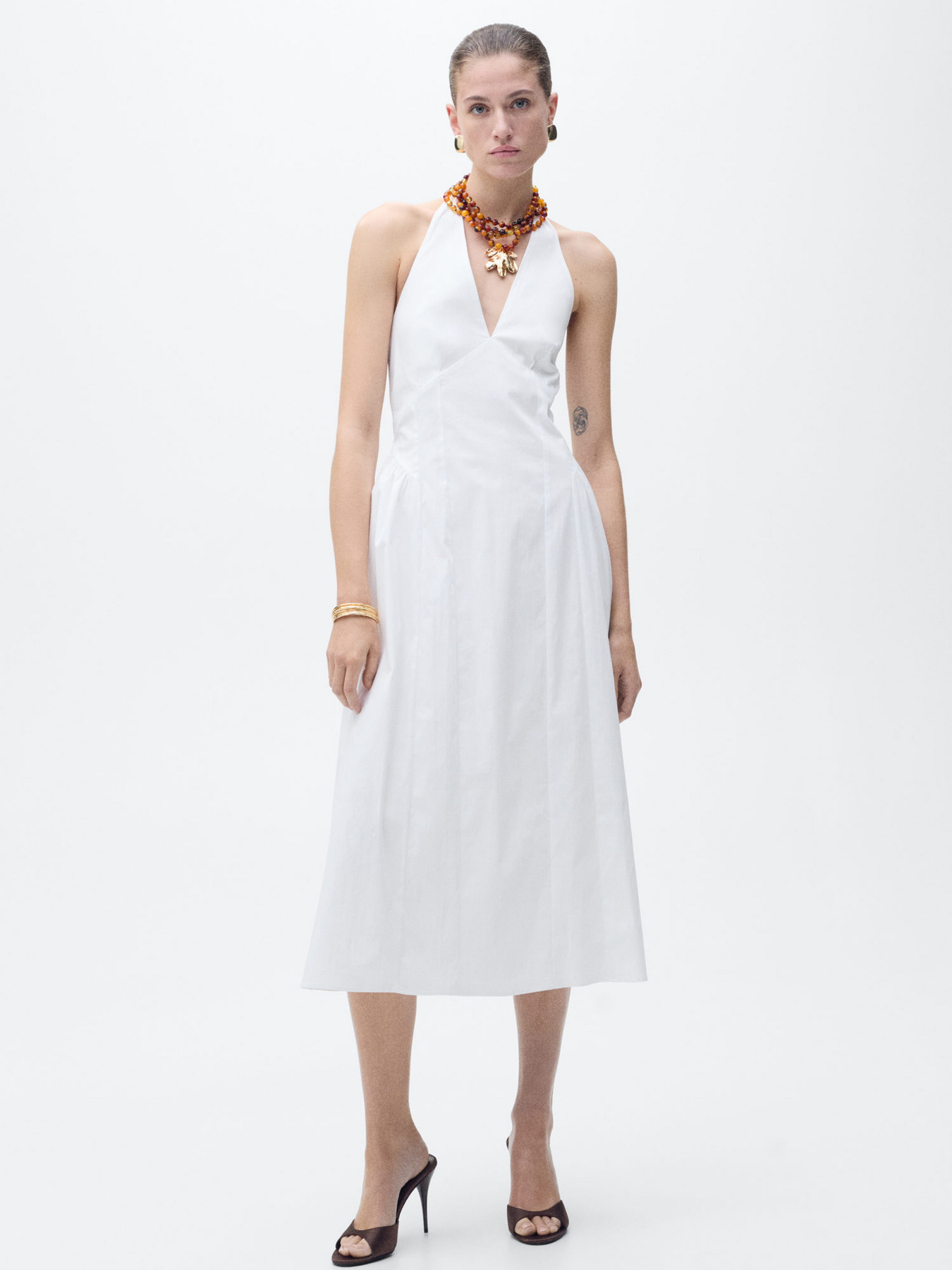 Сукня міді MANGO модель 87009082_2 Фото