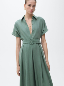 Сукня міді MANGO модель 87057173_43 Фото