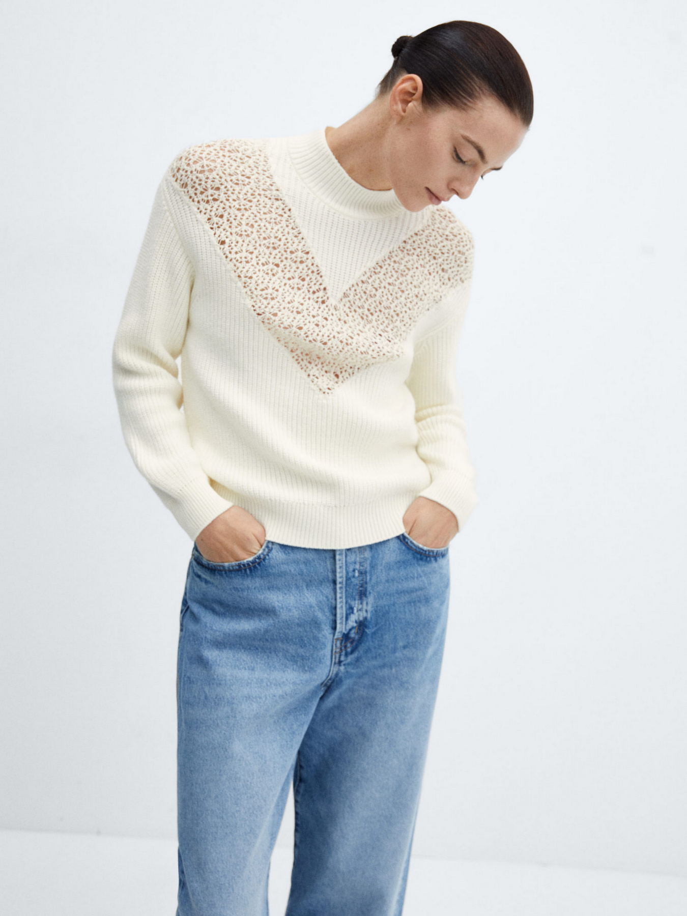 Джемпер MANGO Rainbow модель 67000489_5 Джемпер MANGO Rainbow модель 67000489_5 Фото