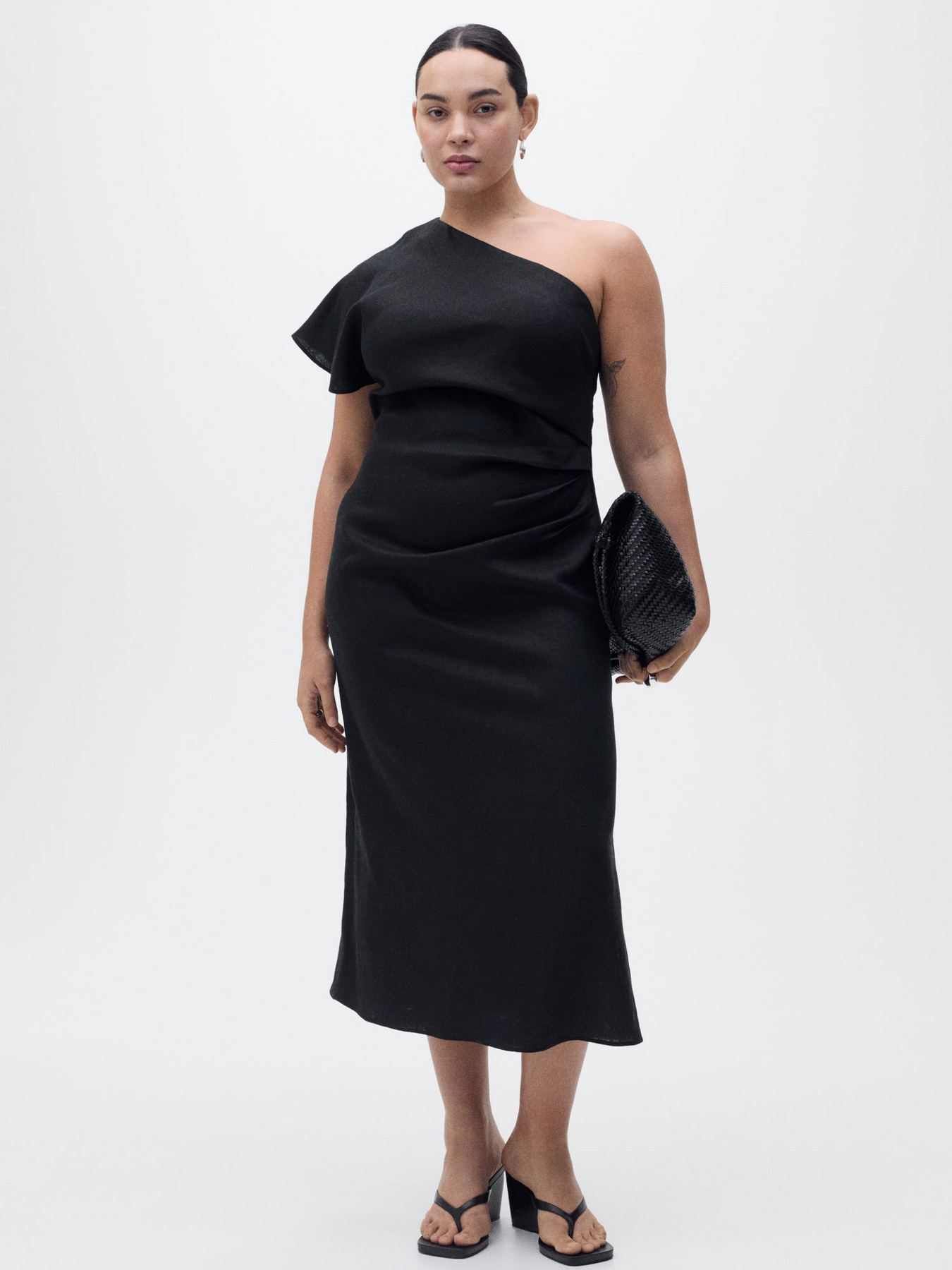 Сукня міді MANGO модель 87027165_99 Фото