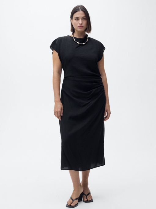 Платье миди MANGO модель 87007190_99 Фото