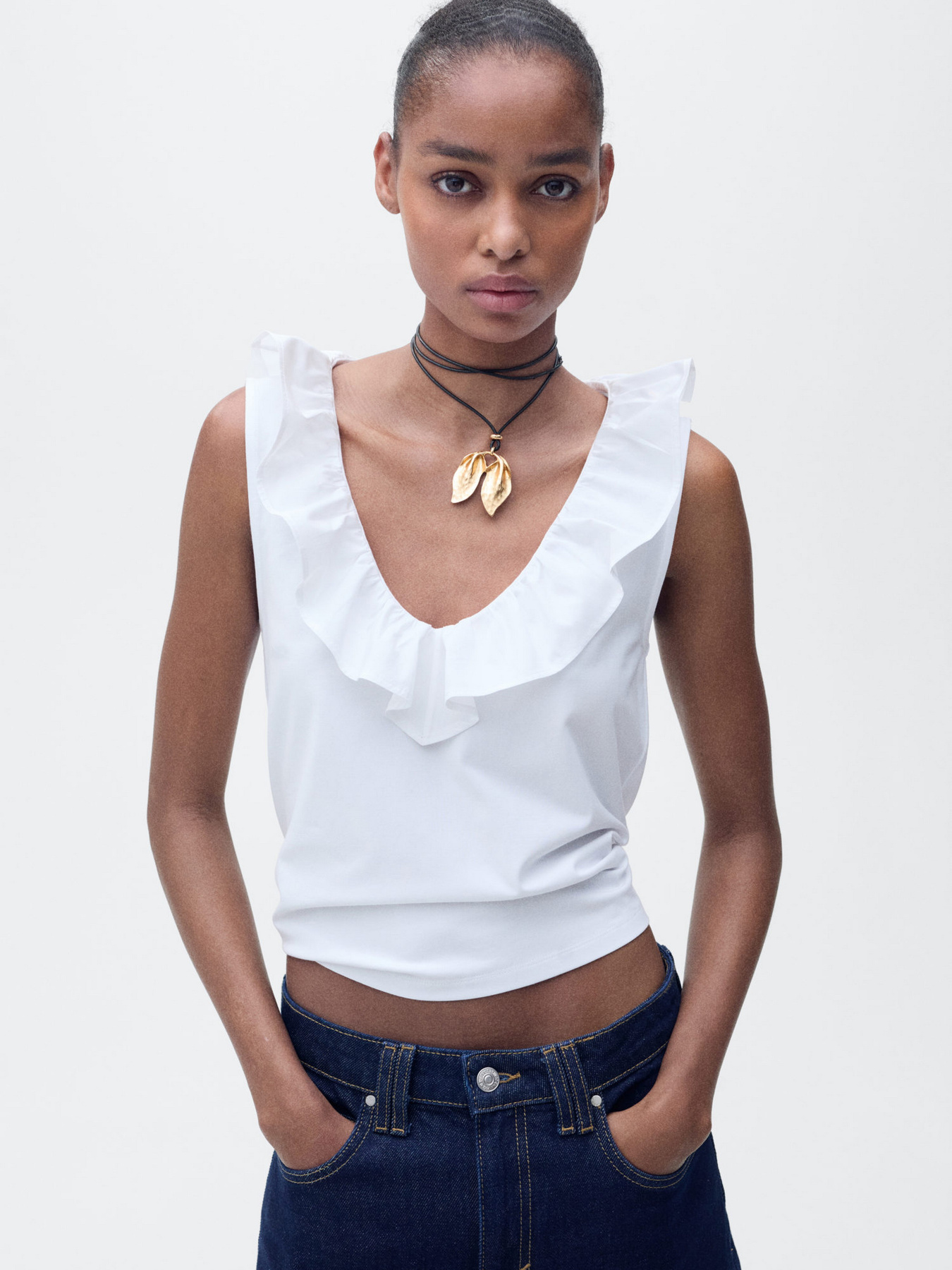 Топ MANGO модель 87068267_1 Фото