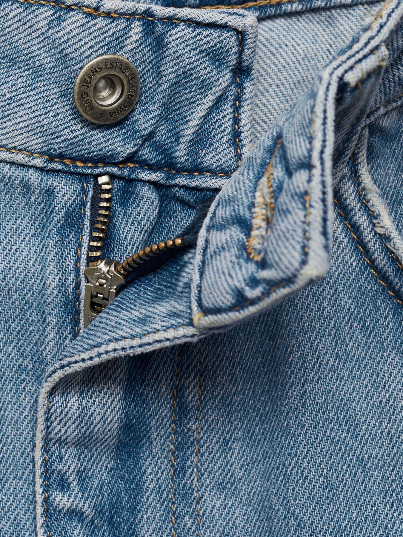 Прямі джинси MANGO модель 87087189_TM Фото