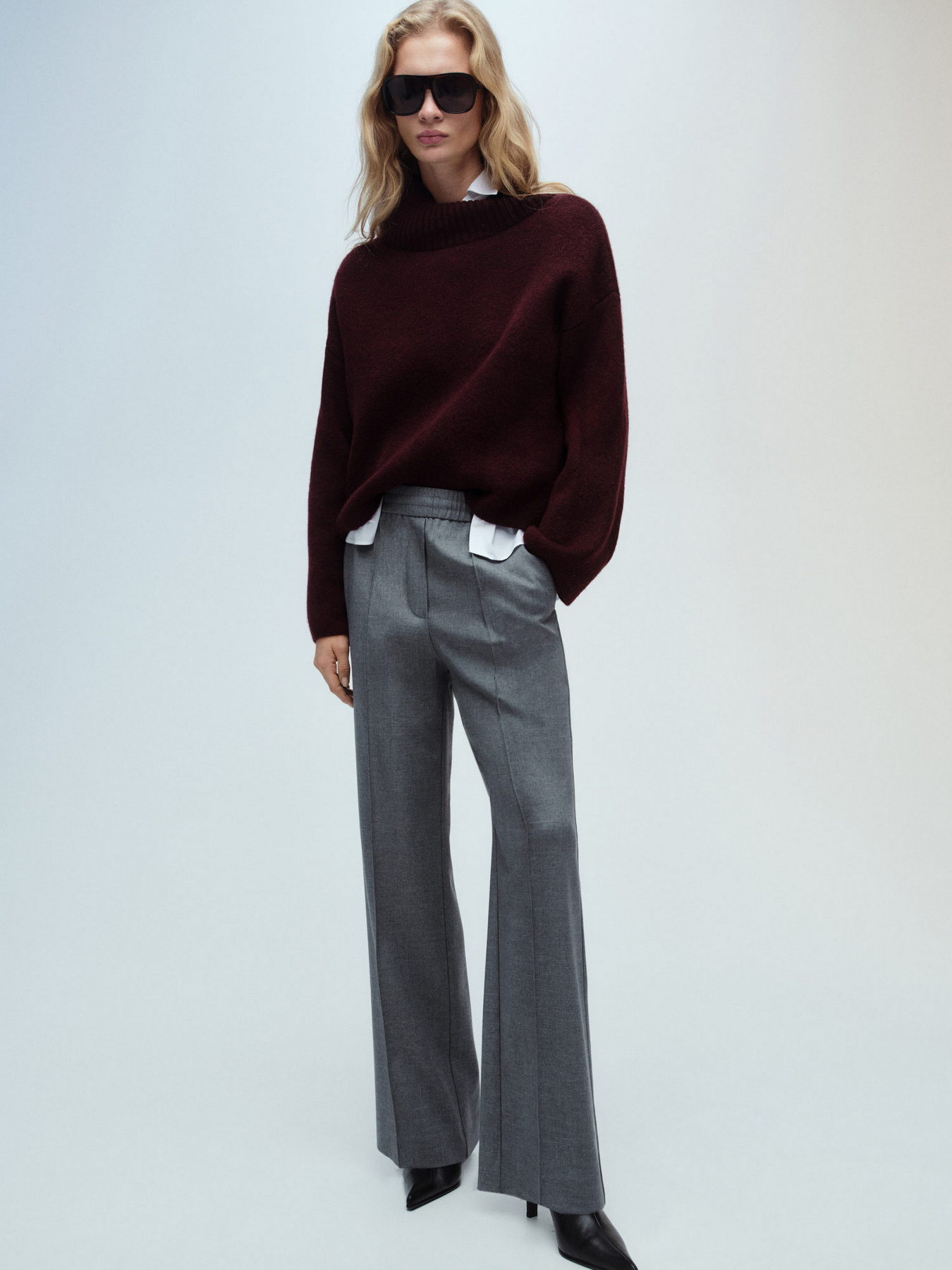 Штани повсякденні MANGO модель 87011516_92 Фото