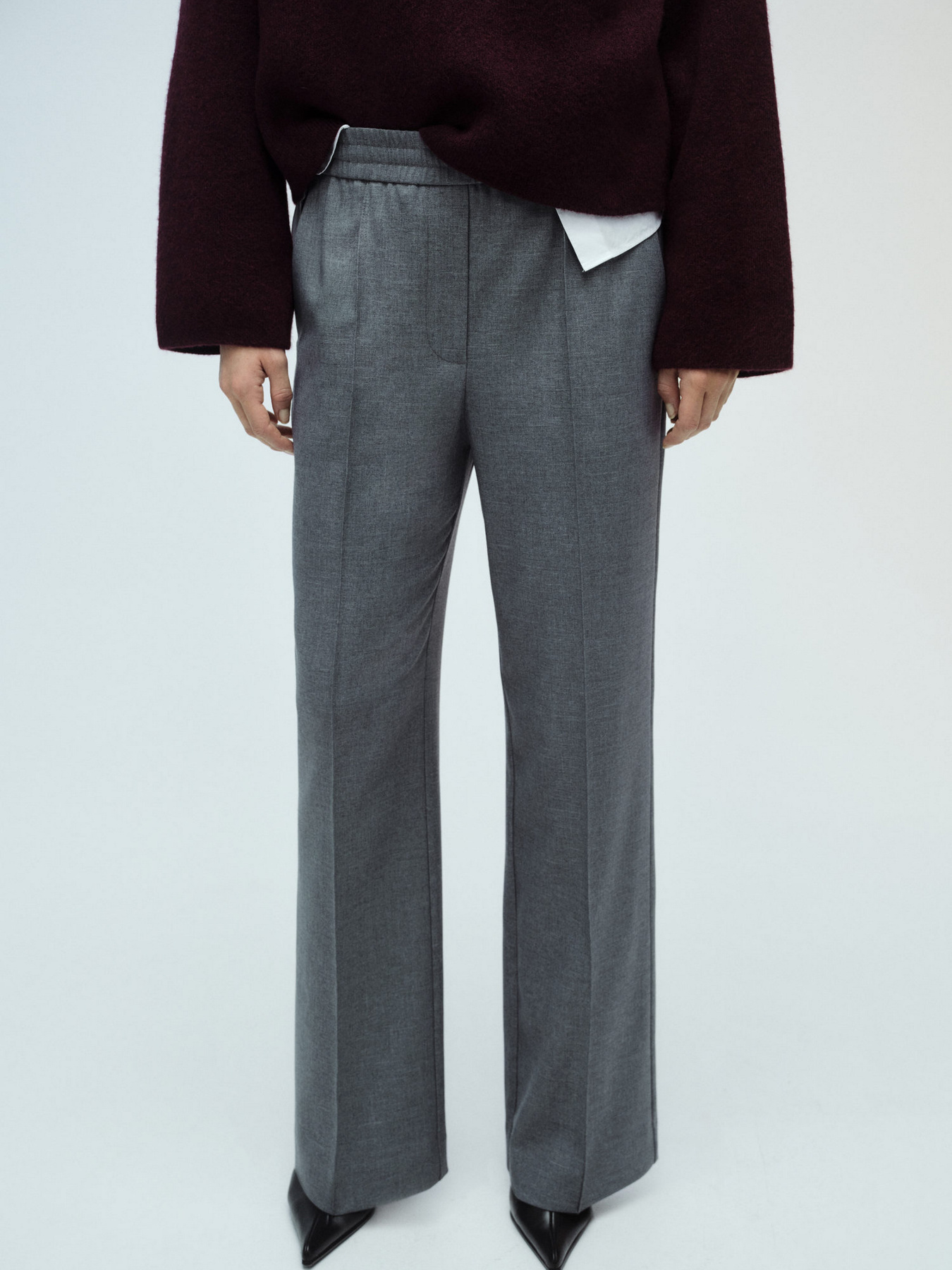 Штани повсякденні MANGO модель 87011516_92 Фото