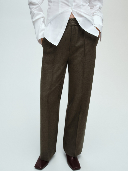 Брюки повседневные MANGO модель 87011516_43 Фото