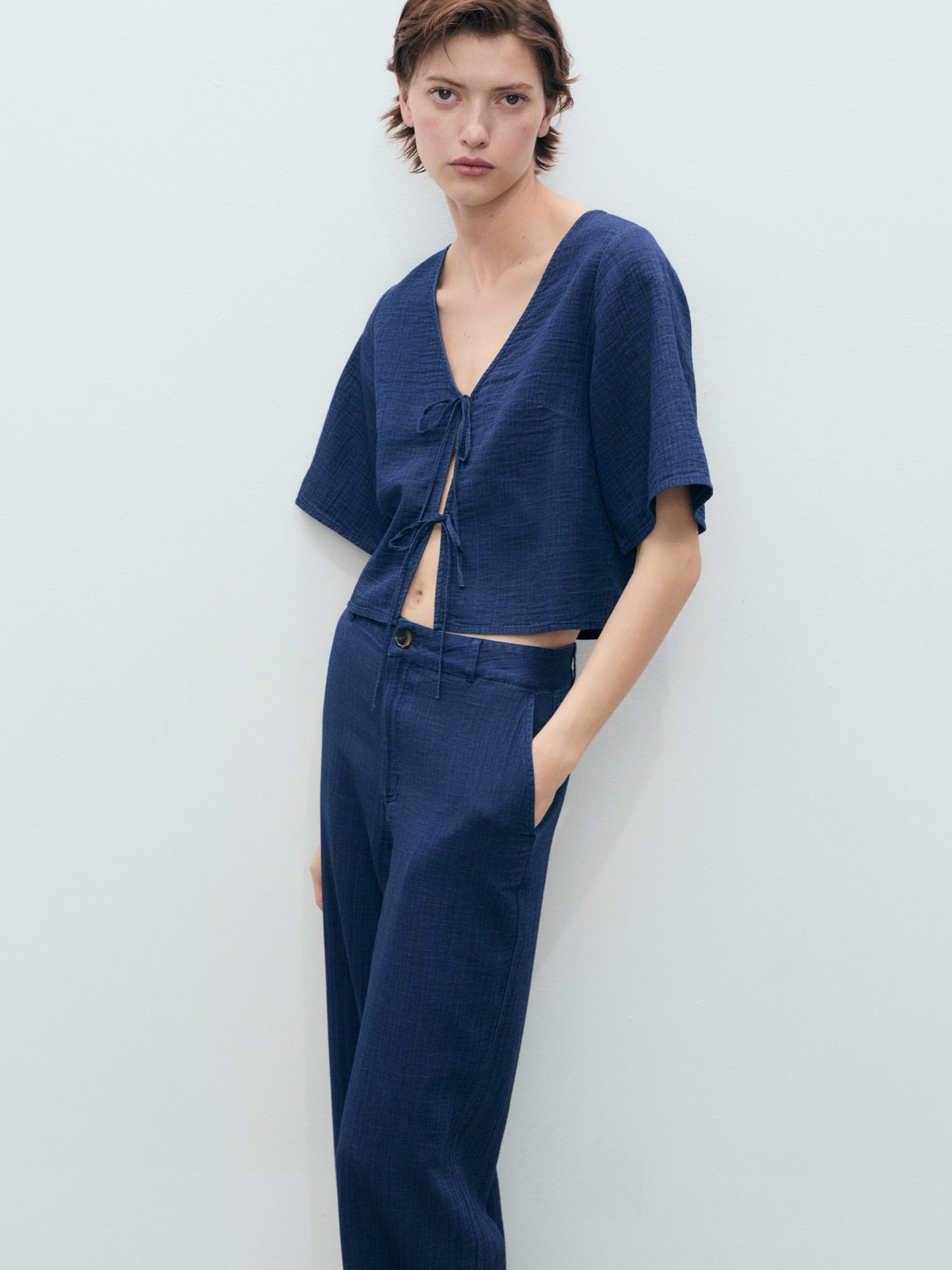 Брюки повседневные MANGO модель 87028644_57 Фото