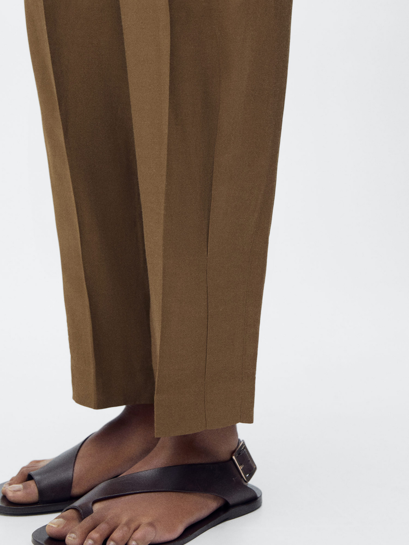 Класичні штани MANGO модель 87047687_43 Фото