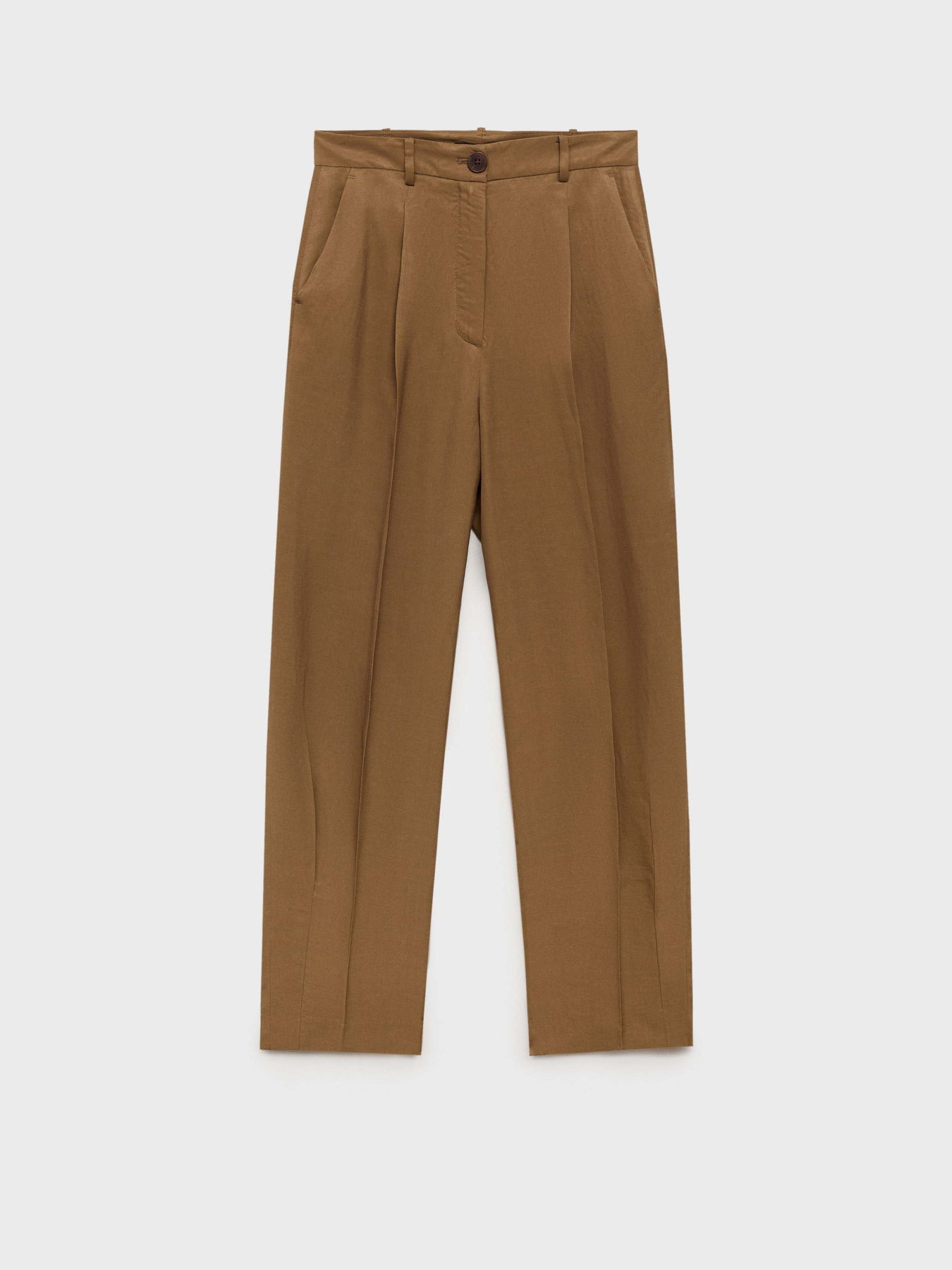 Класичні штани MANGO модель 87047687_43 Фото