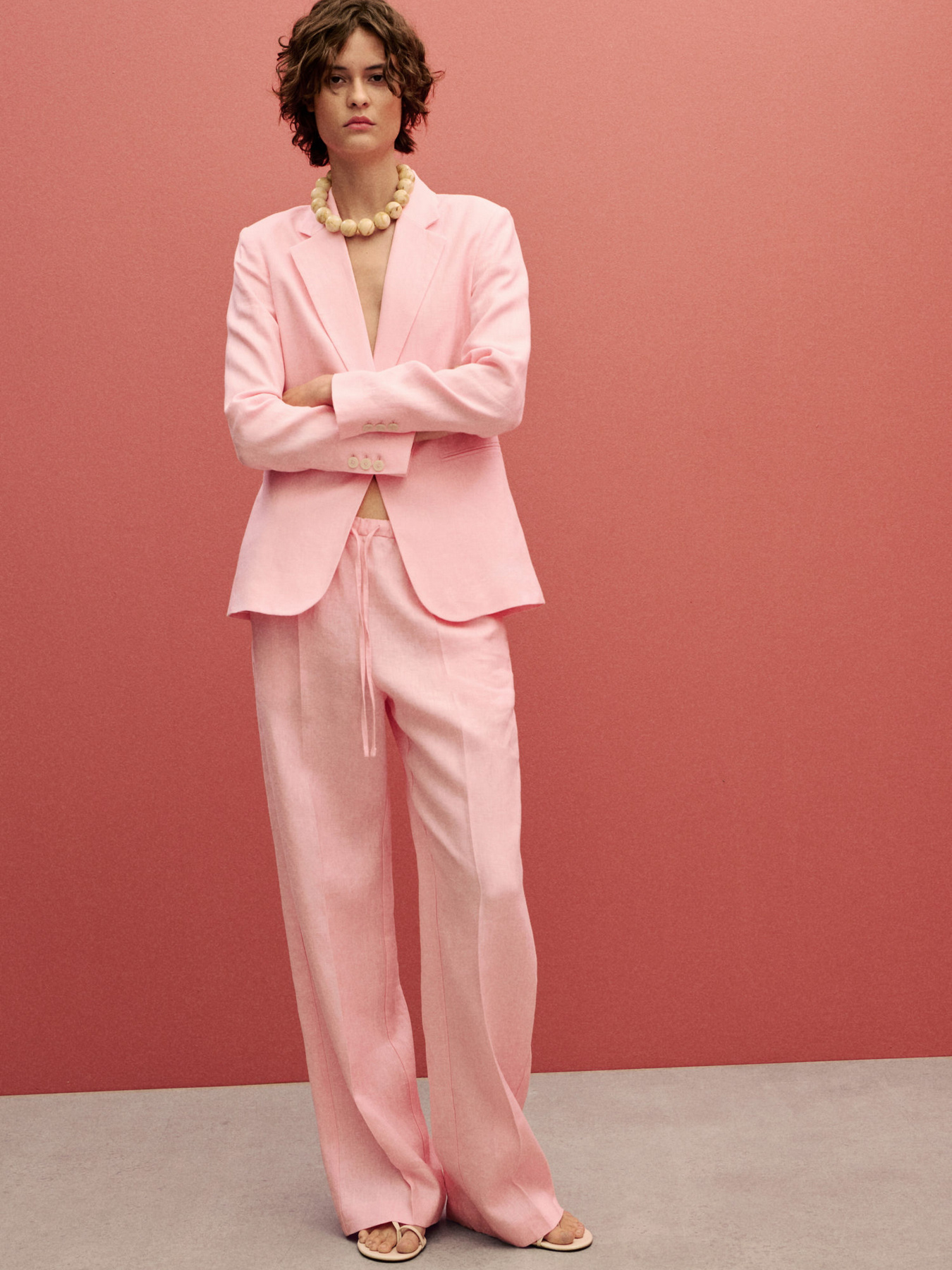 Повседневные штаны MANGO модель 87097691_82 Фото