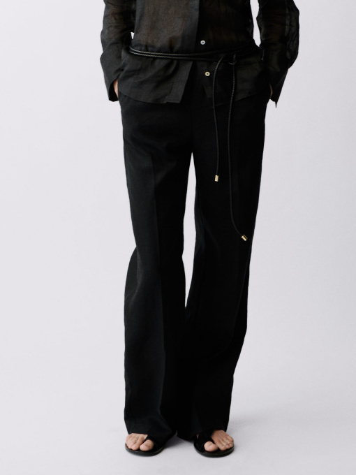 Повседневные штаны MANGO модель 87097691_99 Фото