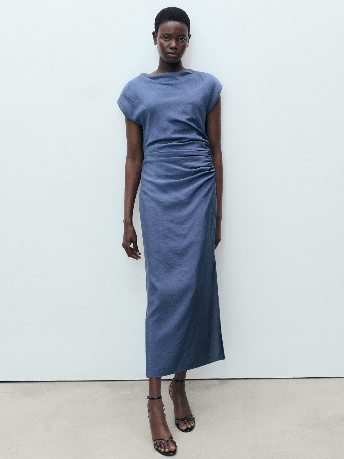 Сукня міді MANGO модель 87007190_54 Фото