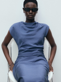 Сукня міді MANGO модель 87007190_54 Фото