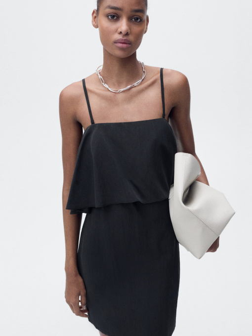 Платье мини MANGO модель 87057186_99 Фото