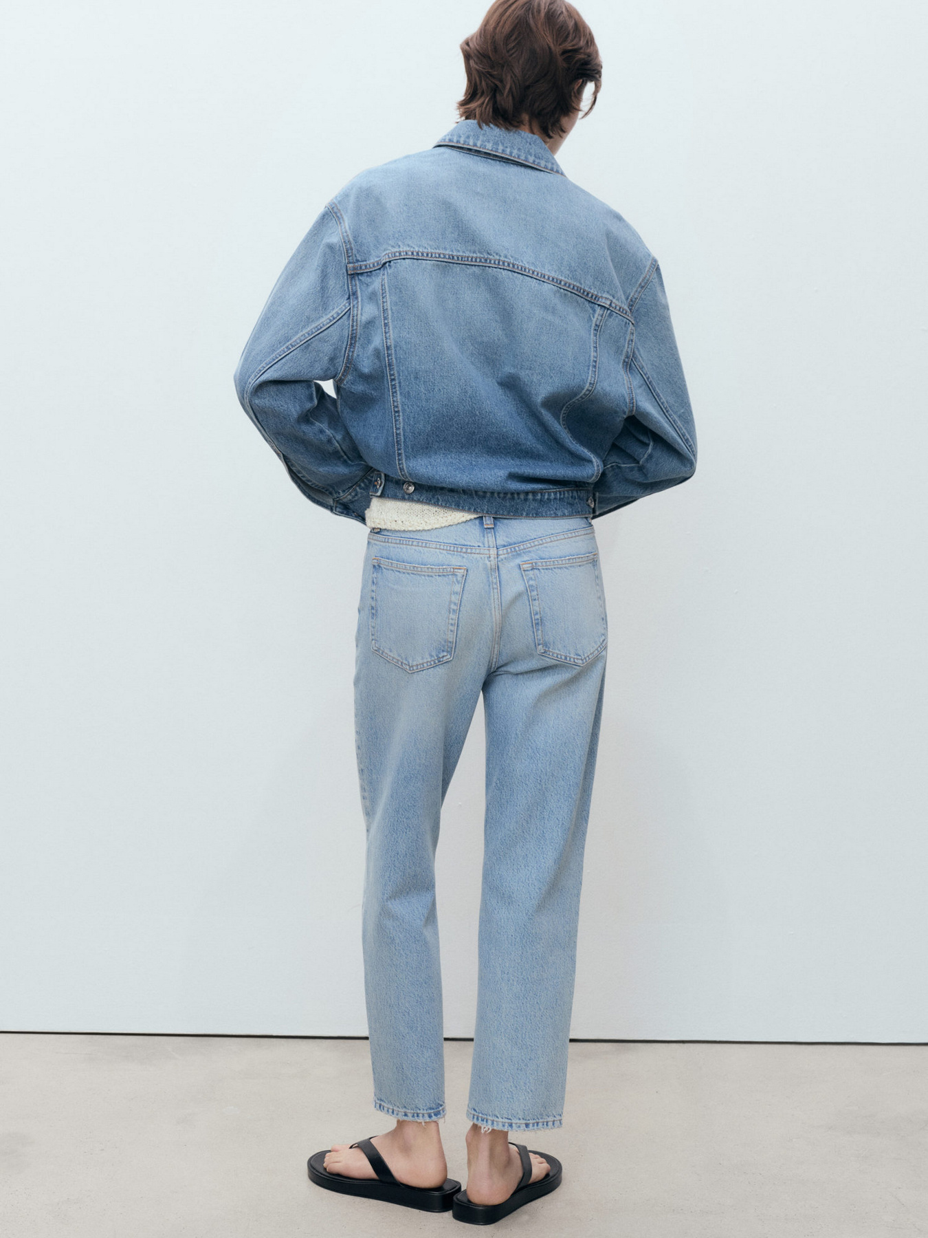 Прямі джинси MANGO модель 87056369_TM Фото