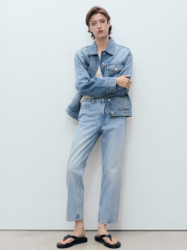 Прямі джинси MANGO модель 87056369_TM Фото