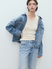 Прямі джинси MANGO модель 87056369_TM Фото