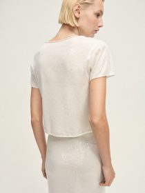 Футболка MANGO модель 87047190_10 Футболка MANGO модель 87047190_10 Фото