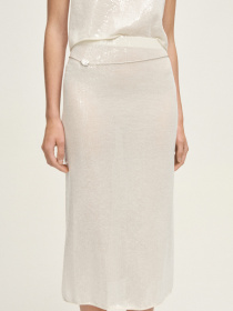 Юбка миди MANGO модель 87057190_10 Фото