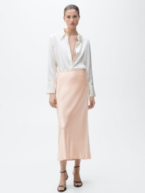 Спідниця міді MANGO модель 87970455_25 Фото