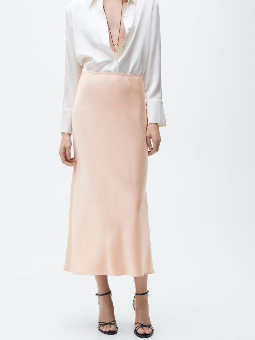 Юбка миди MANGO модель 87970455_25 Фото